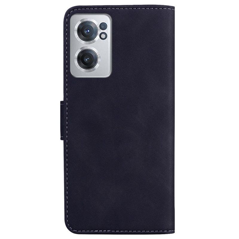 Folio-hoesje voor OnePlus Nord CE 2 5G Discrete Vlinder