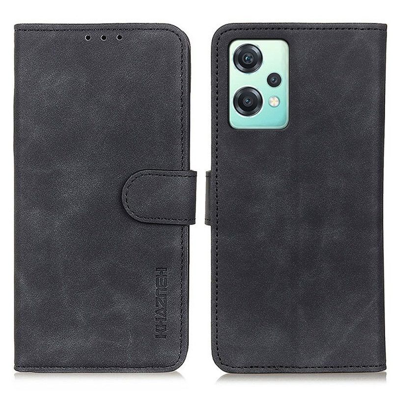 Folio-hoesje voor OnePlus Nord CE 2 Lite 5G Khazneh Vintage Leereffect