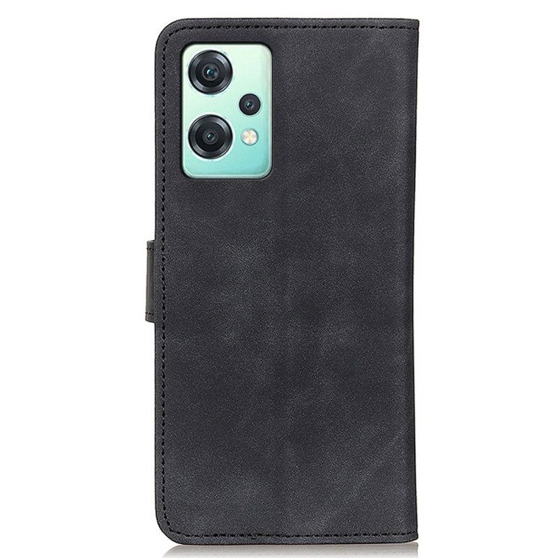 Folio-hoesje voor OnePlus Nord CE 2 Lite 5G Khazneh Vintage Leereffect