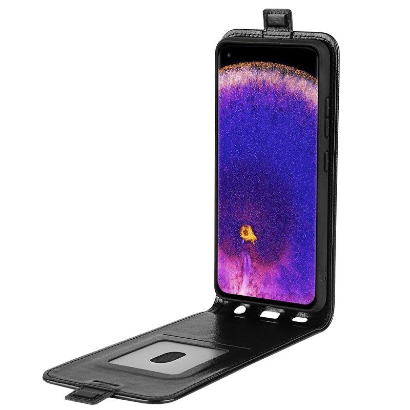 Folio-hoesje voor Oppo Find X5 Pro Flip Case Verticale Klep