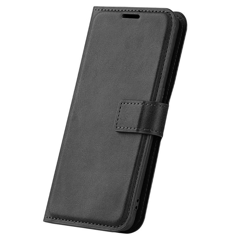 Folio-hoesje voor Oppo Find X5 Slank Extreem Leereffect