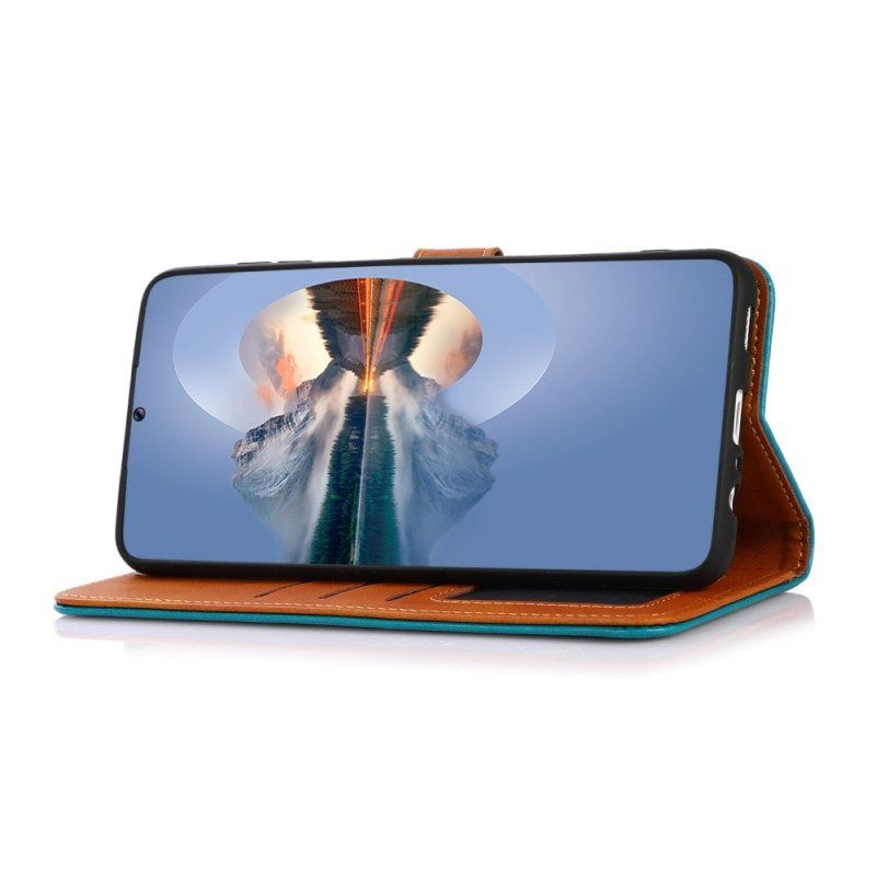 Folio-hoesje voor Oppo Reno 7 Met Khazneh-riem