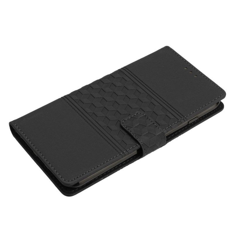 Folio-hoesje voor Oppo Reno 8 3d Kubussen