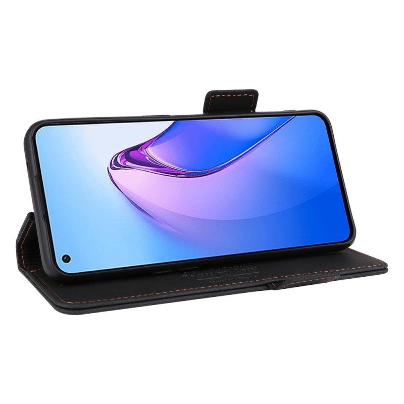 Folio-hoesje voor Oppo Reno 8 Subtiele Elegantie