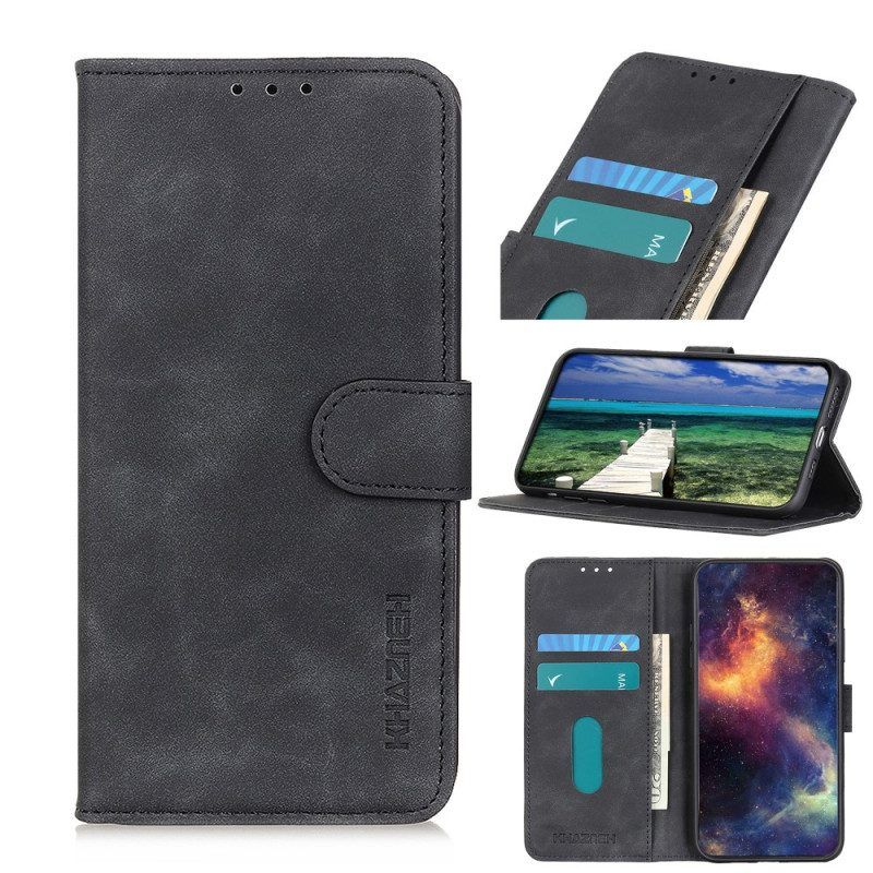 Folio-hoesje voor Samsung Galaxy A13 5G / A04s Design Binfen Kleur