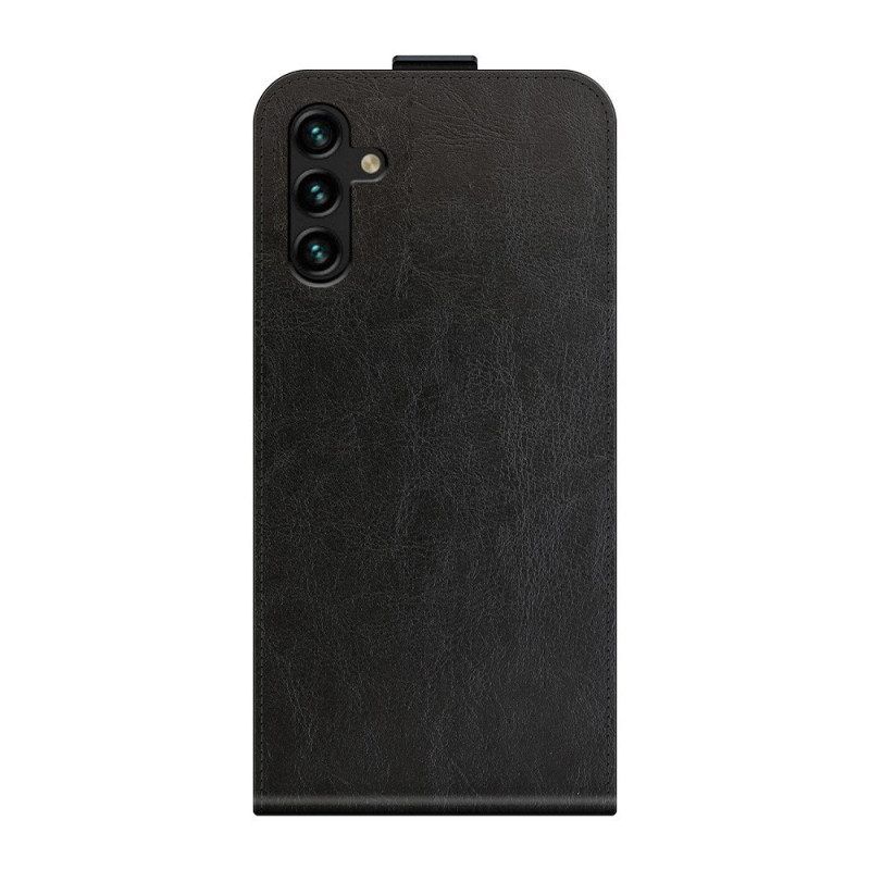 Folio-hoesje voor Samsung Galaxy A13 5G / A04s Flip Case Afneembare Kaarthouder Van Koolstofvezel