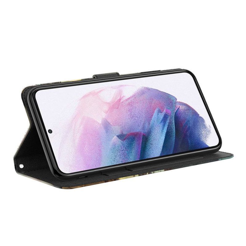 Folio-hoesje voor Samsung Galaxy A13 5G / A04s Kaarthouder Standaard