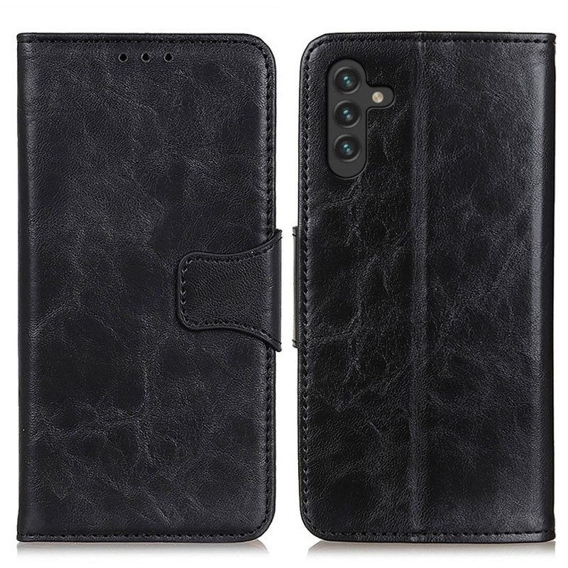 Folio-hoesje voor Samsung Galaxy A13 5G / A04s Marmer Strippen