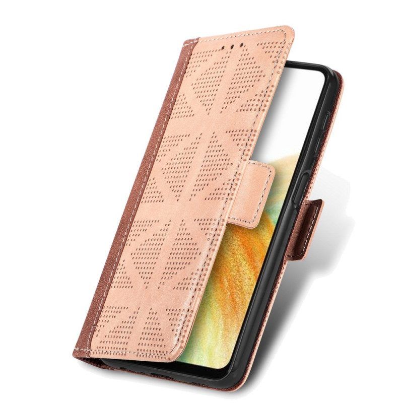 Folio-hoesje voor Samsung Galaxy A13 Kleur Pailletten