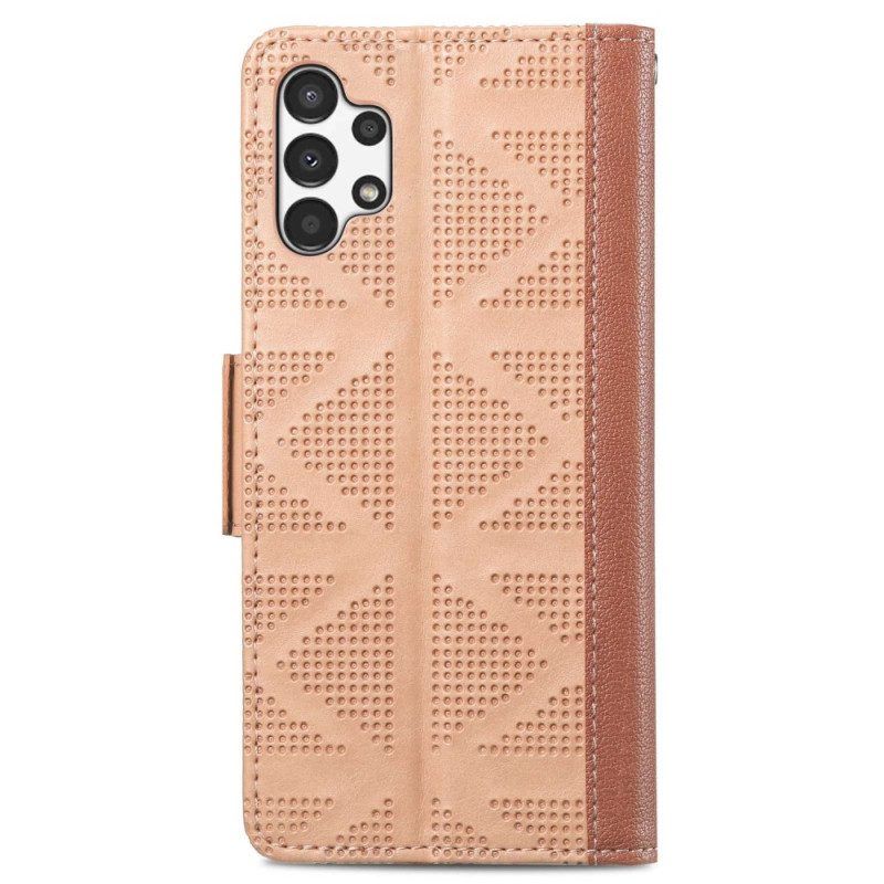 Folio-hoesje voor Samsung Galaxy A13 Kleur Pailletten