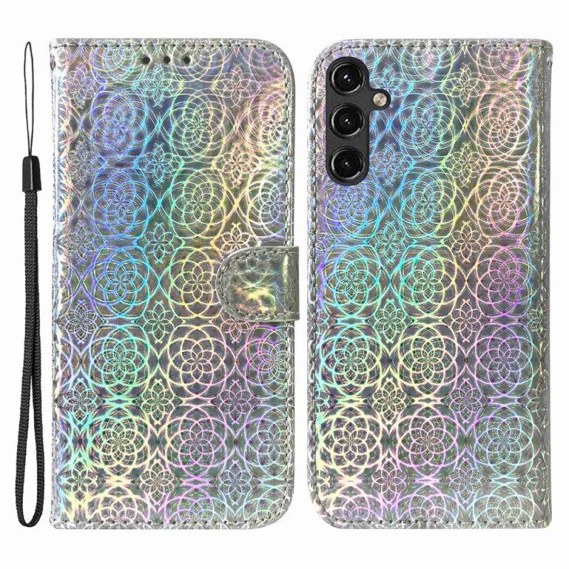 Folio-hoesje voor Samsung Galaxy A14 / A14 5G Disco-stijl