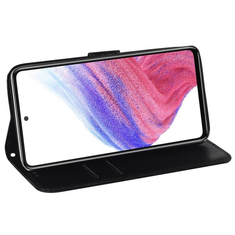 Folio-hoesje voor Samsung Galaxy A14 / A14 5G Disco-stijl