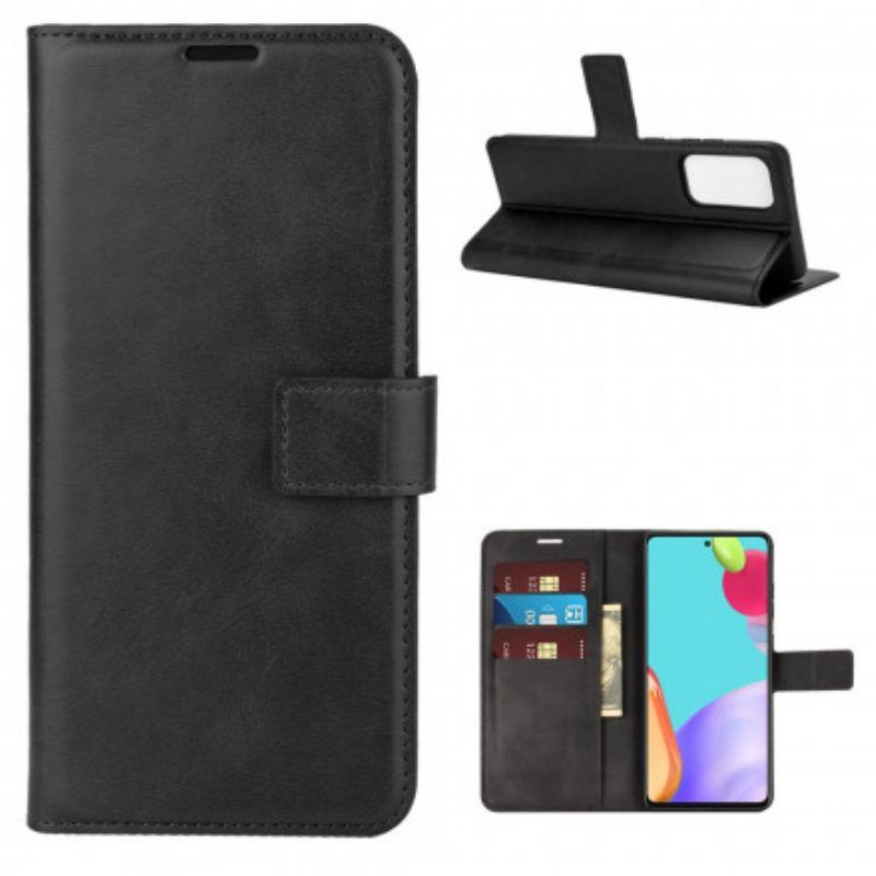 Folio-hoesje voor Samsung Galaxy A52 4G / A52 5G / A52s 5G Kunstleer Slank