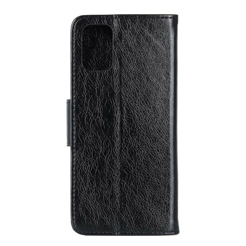 Folio-hoesje voor Samsung Galaxy A52 4G / A52 5G / A52s 5G Splitnappaleer