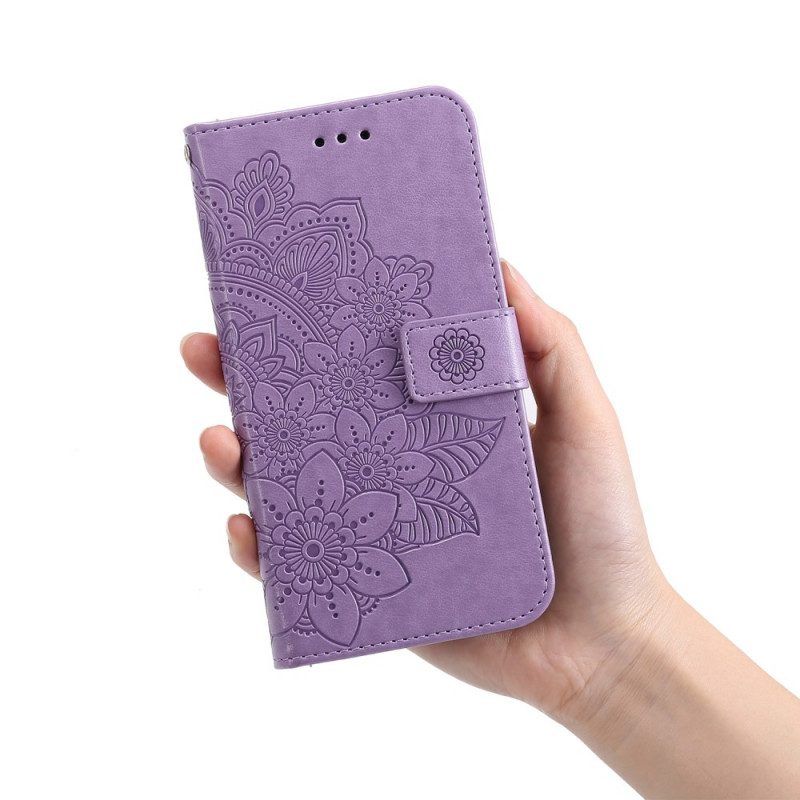 Folio-hoesje voor Samsung Galaxy A53 5G Bloemmandala