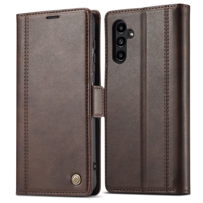 Folio-hoesje voor Samsung Galaxy A54 5G Vintage Lc.imeeke