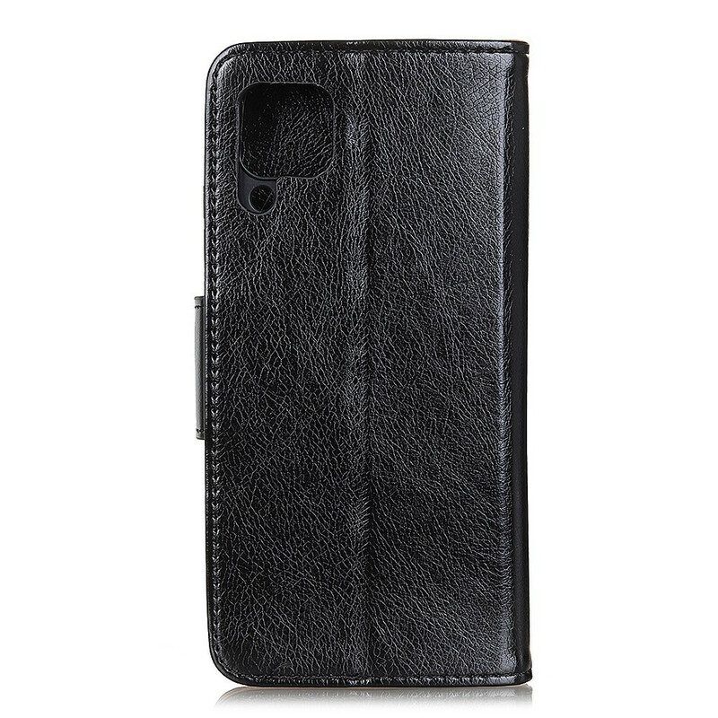 Folio-hoesje voor Samsung Galaxy M12 / A12 Splitnappaleer