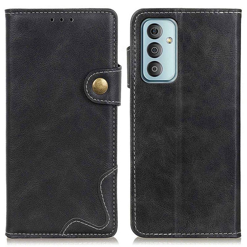 Folio-hoesje voor Samsung Galaxy M13 Artistieke Knop