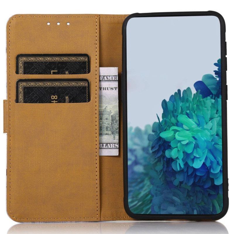 Folio-hoesje voor Samsung Galaxy M13 Dichters Eiffeltoren