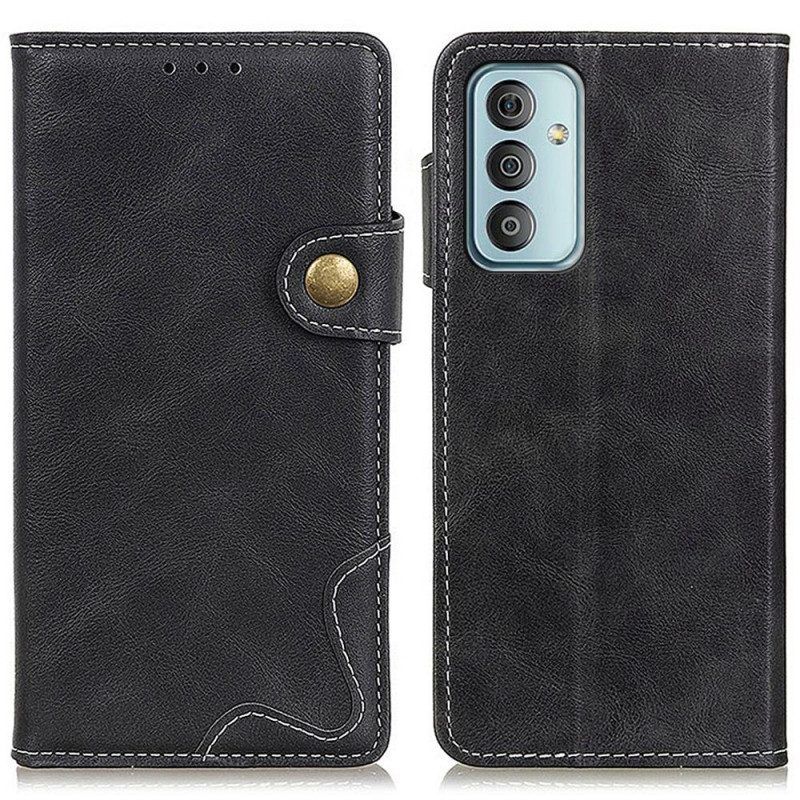 Folio-hoesje voor Samsung Galaxy M23 5G Artistieke Knop