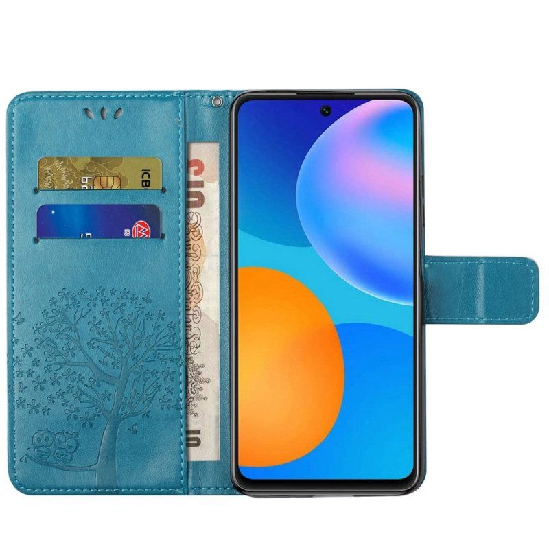 Folio-hoesje voor Samsung Galaxy M23 5G Uil Boom