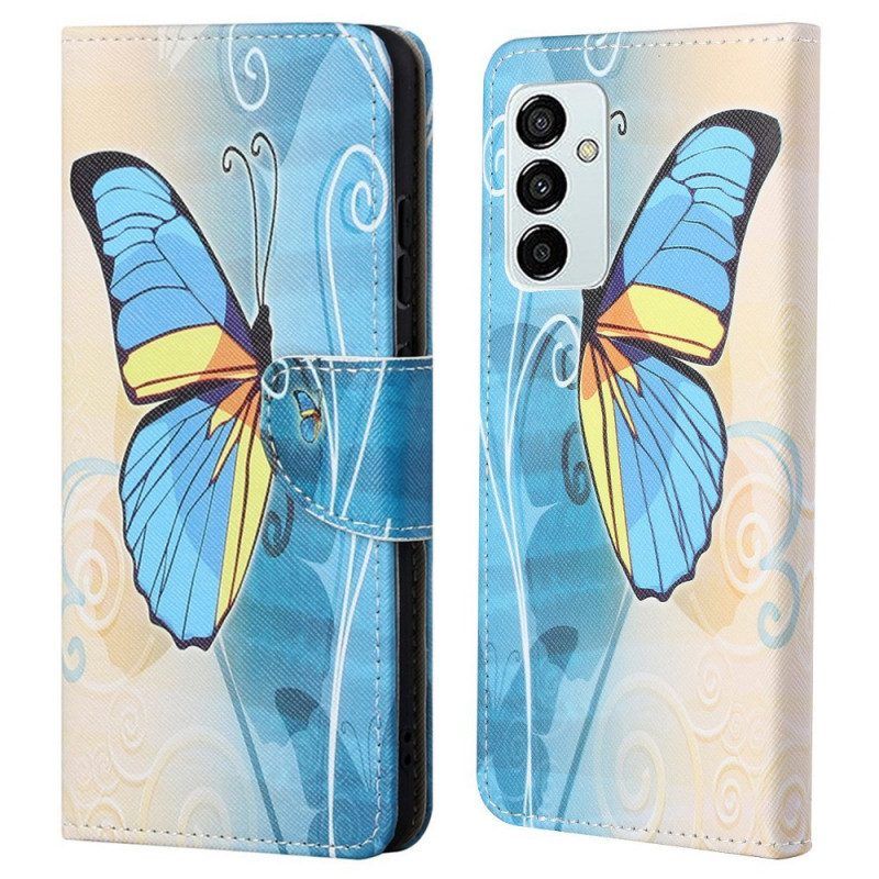 Folio-hoesje voor Samsung Galaxy M23 5G Vlinder