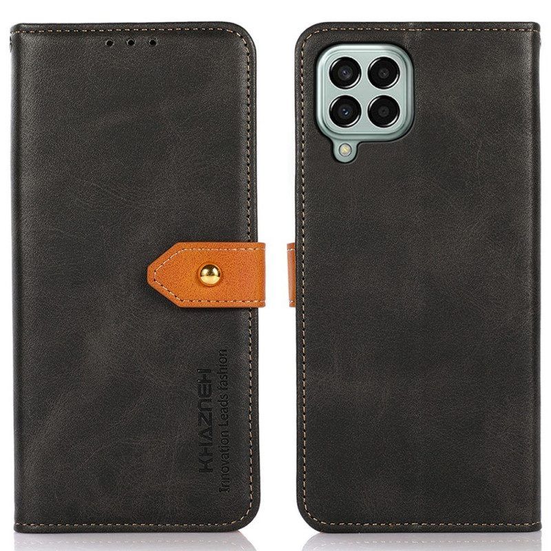 Folio-hoesje voor Samsung Galaxy M33 5G Khazneh-riem