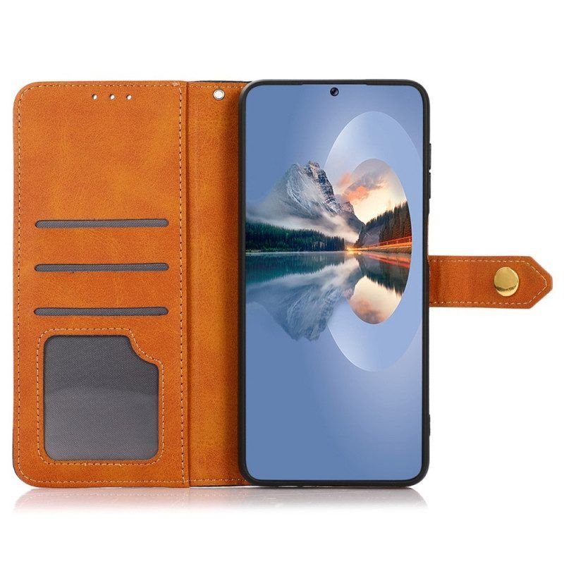 Folio-hoesje voor Samsung Galaxy M33 5G Khazneh-riem