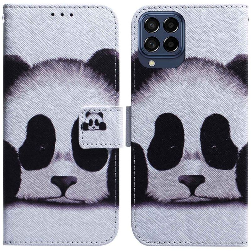 Folio-hoesje voor Samsung Galaxy M33 5G Panda