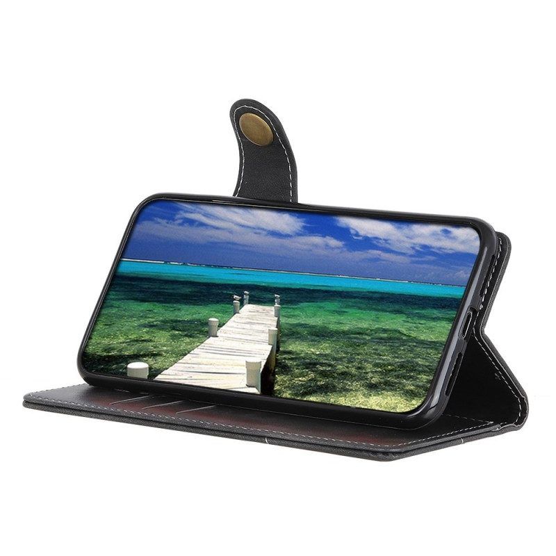 Folio-hoesje voor Samsung Galaxy M53 5G Artistieke Knop