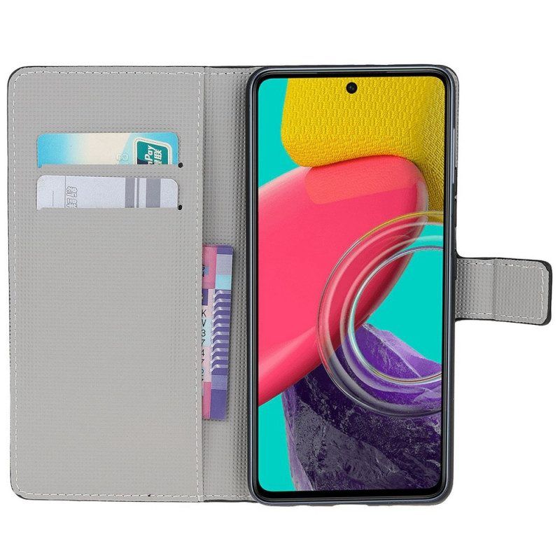 Folio-hoesje voor Samsung Galaxy M53 5G Ik Hou Van Parijs