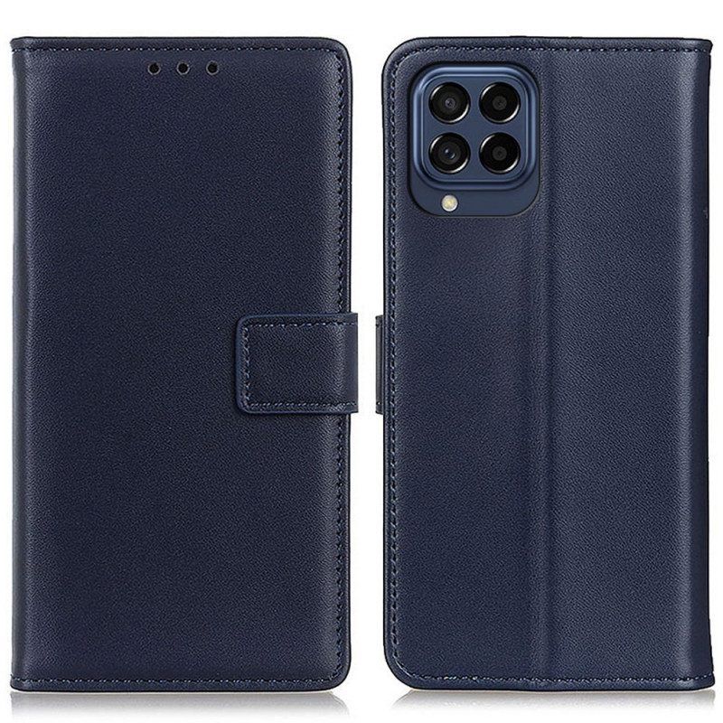 Folio-hoesje voor Samsung Galaxy M53 5G Leren Styling