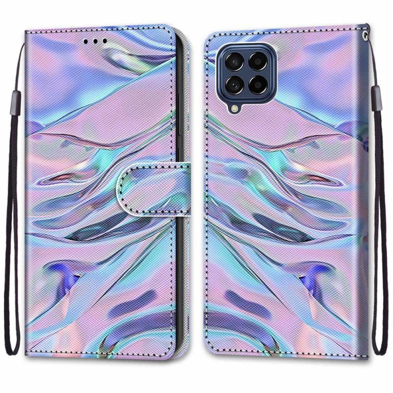 Folio-hoesje voor Samsung Galaxy M53 5G Zoals Verf