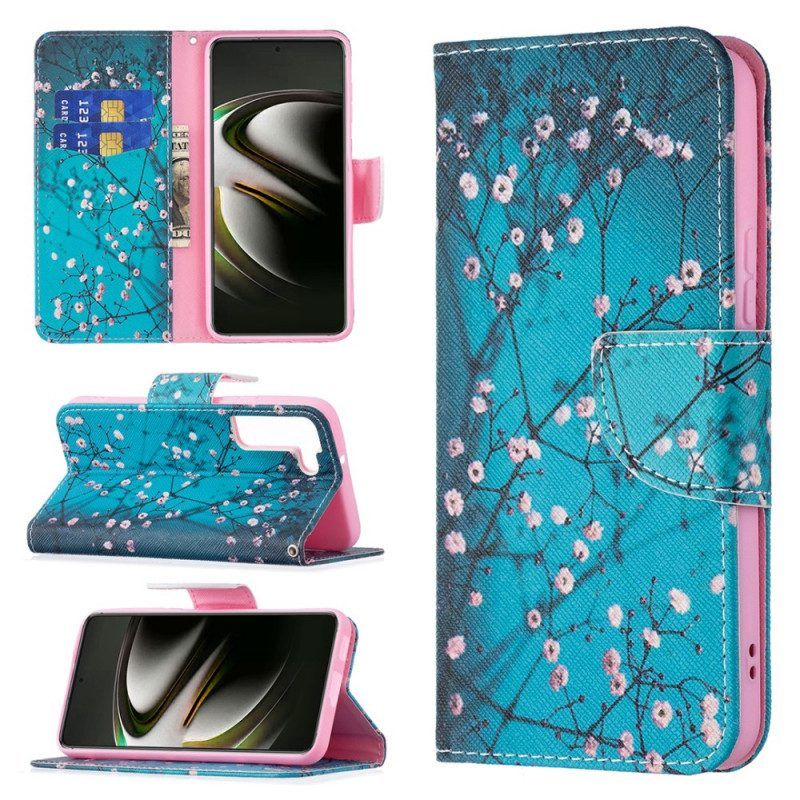 Folio-hoesje voor Samsung Galaxy S22 5G Bloeiende Boom