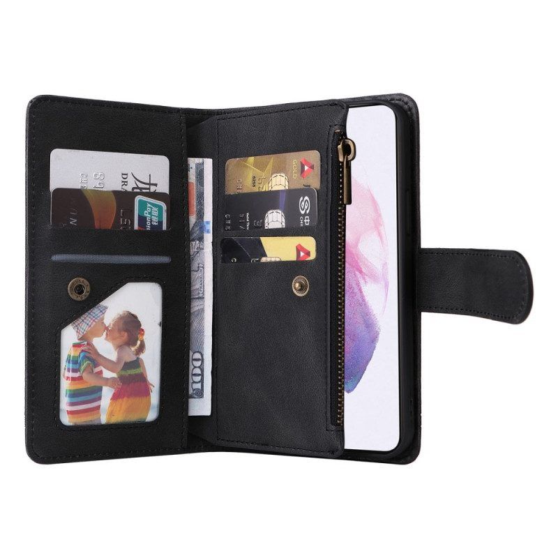 Folio-hoesje voor Samsung Galaxy S22 5G Multifunctioneel Bedrijf