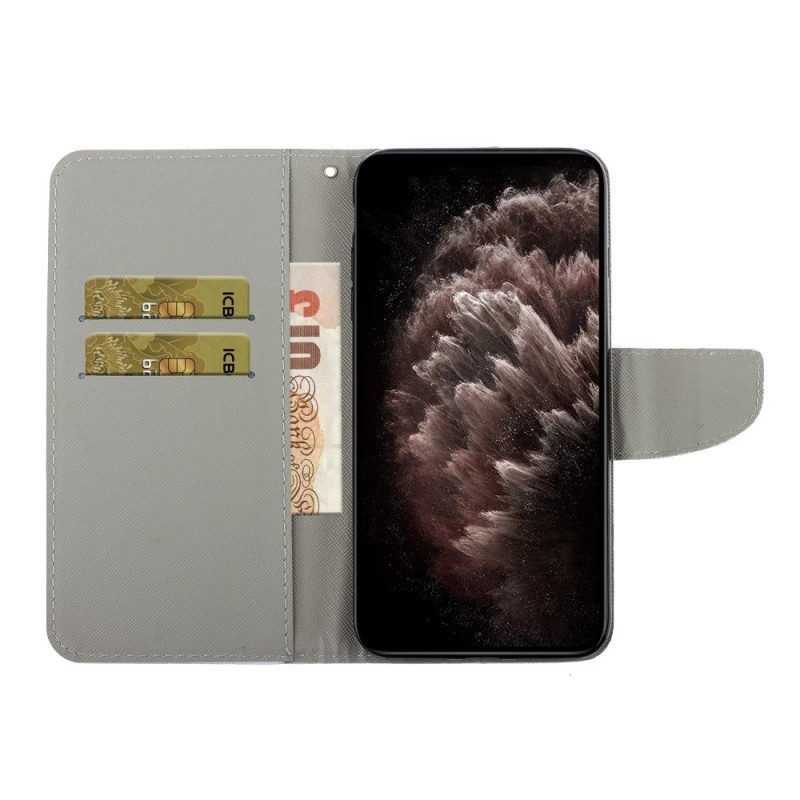 Folio-hoesje voor Samsung Galaxy S22 Plus 5G Geometrisch Marmer