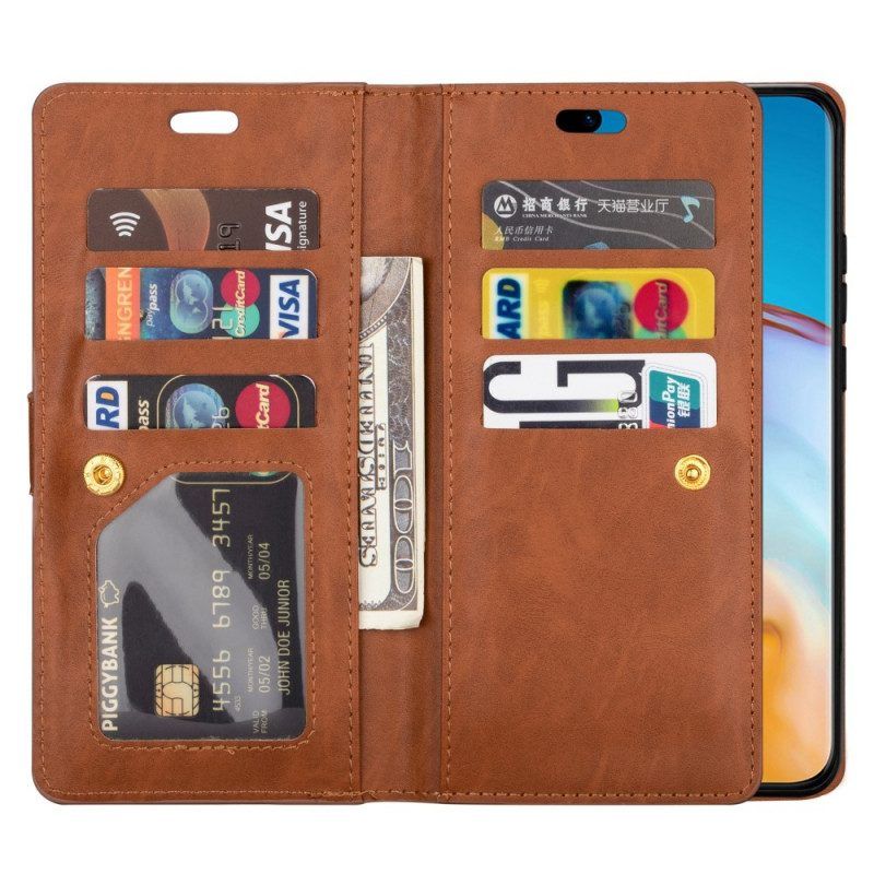 Folio-hoesje voor Samsung Galaxy S22 Plus 5G Portemonnee & Lanyard