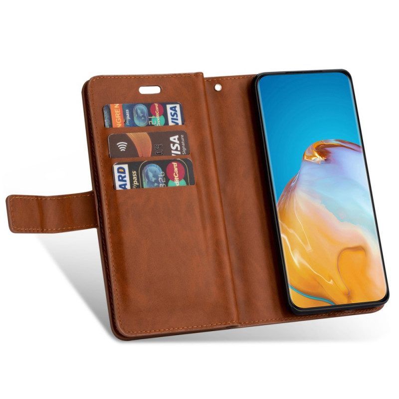 Folio-hoesje voor Samsung Galaxy S22 Plus 5G Portemonnee & Lanyard