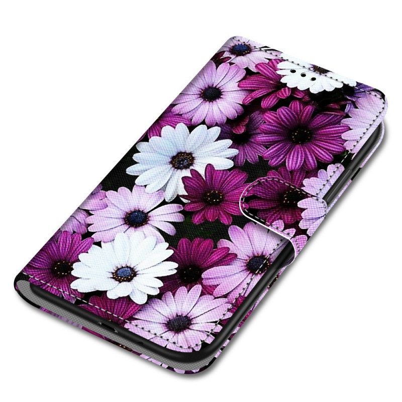 Folio-hoesje voor Samsung Galaxy S22 Ultra 5G Bloemen Wonder