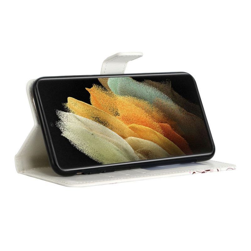 Folio-hoesje voor Samsung Galaxy S22 Ultra 5G Magische Fee