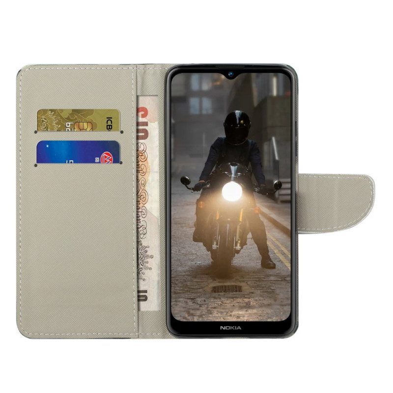 Folio-hoesje voor Samsung Galaxy S22 Ultra 5G Soevereine Vlinders