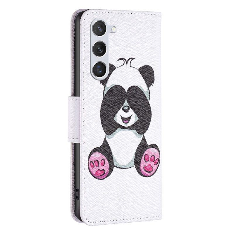 Folio-hoesje voor Samsung Galaxy S23 5G Panda