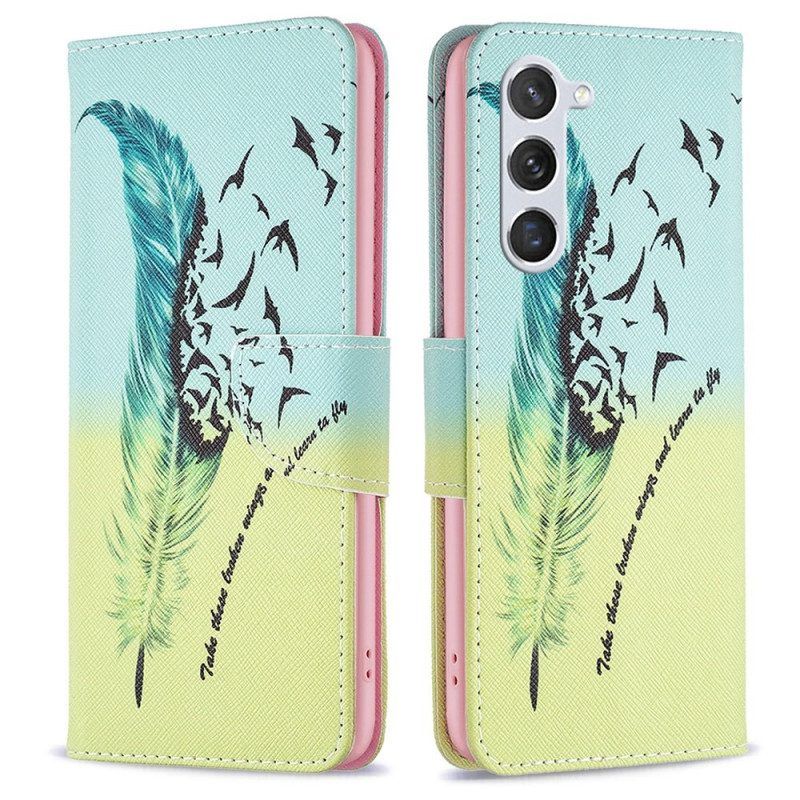 Folio-hoesje voor Samsung Galaxy S23 5G Veerkracht