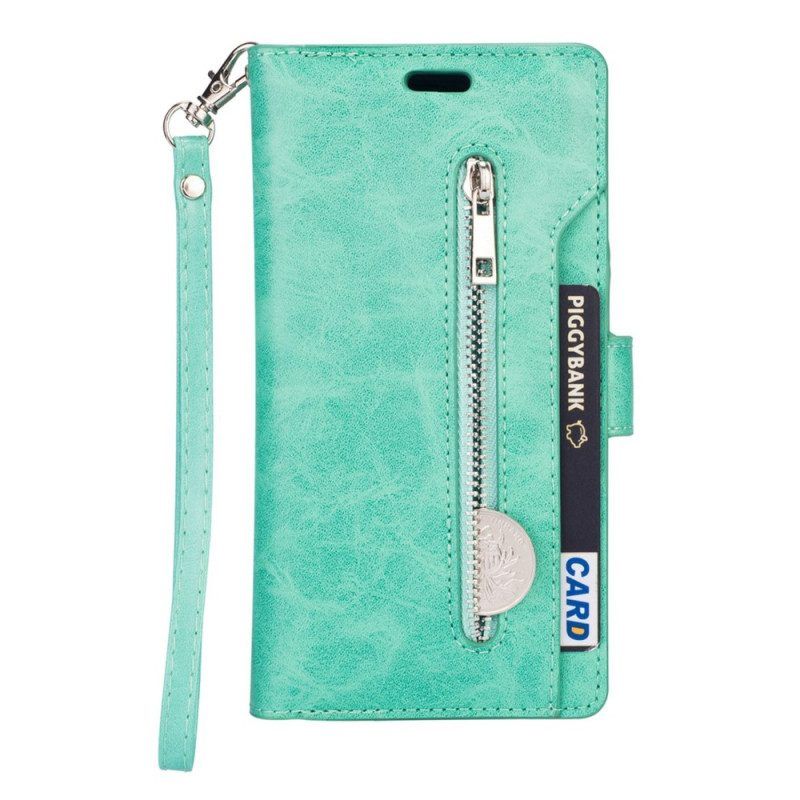 Folio-hoesje voor Samsung Galaxy S23 Plus 5G Met Ketting Lanyard Portemonnee