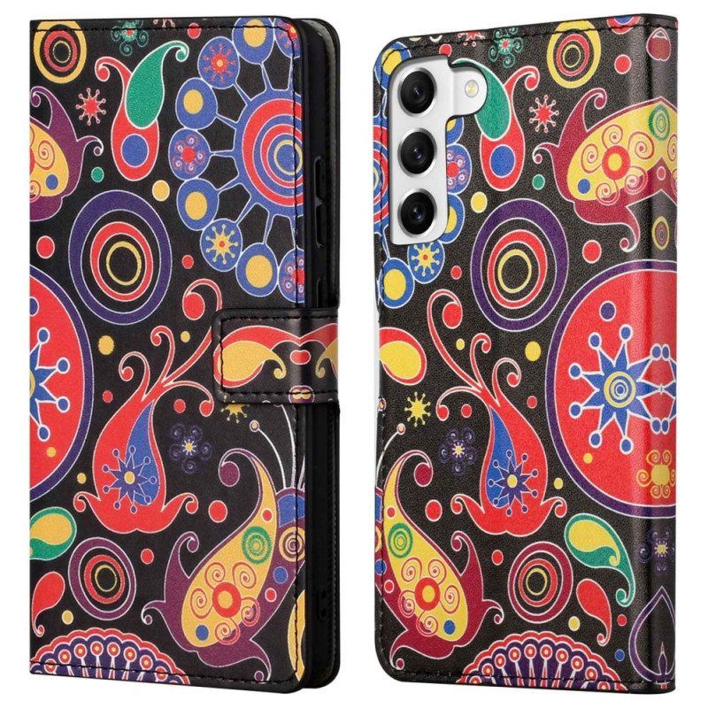 Folio-hoesje voor Samsung Galaxy S23 Plus 5G Paisley