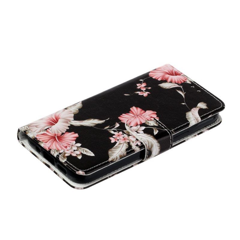 Folio-hoesje voor Samsung Galaxy S23 Ultra 5G Bloemen