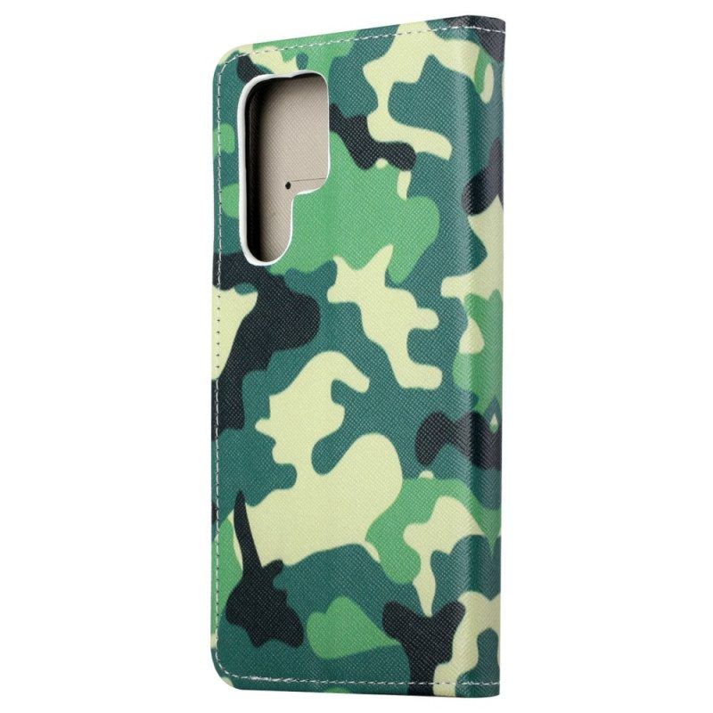 Folio-hoesje voor Samsung Galaxy S23 Ultra 5G Camouflage