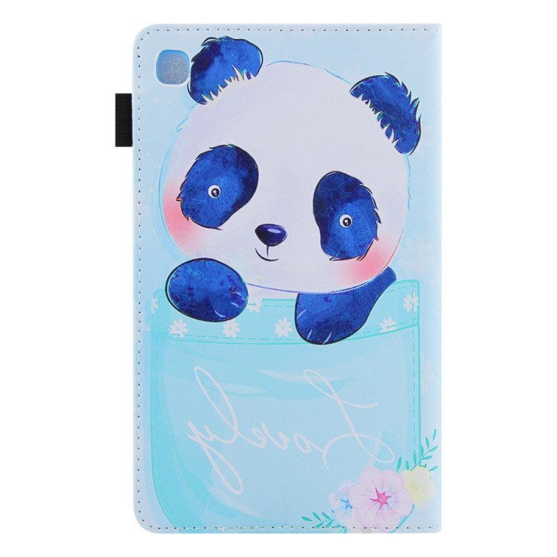 Folio-hoesje voor Samsung Galaxy Tab A8 (2021) Schattige Panda