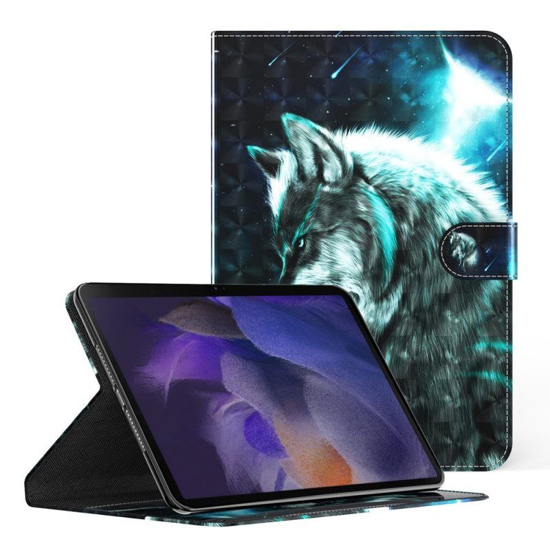 Folio-hoesje voor Samsung Galaxy Tab A8 (2021) Wilde Wolf