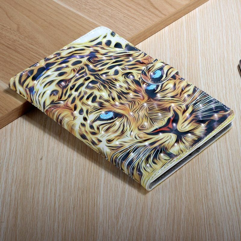 Folio-hoesje voor Samsung Galaxy Tab S8 Plus / Tab S7 Plus Tijger Kunst